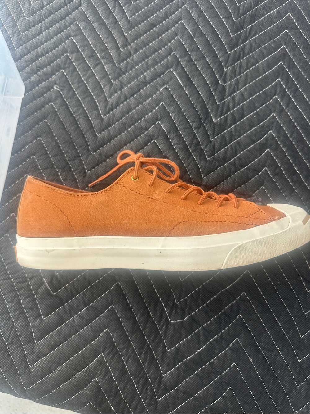 Converse Low-Top Canvas Sneakers in Rust - Picture 2 of 4